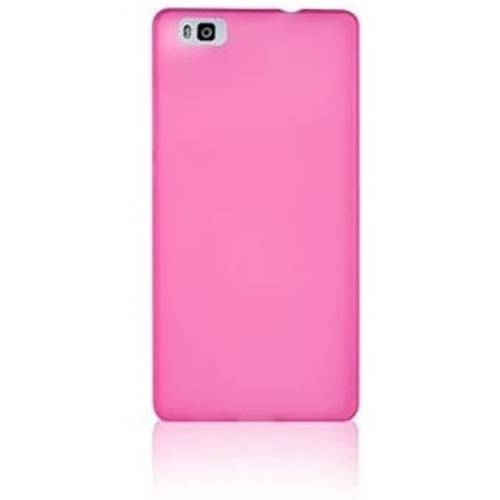 Ultra Slim Soft Cover Pink für Huawei P8 Lite-1