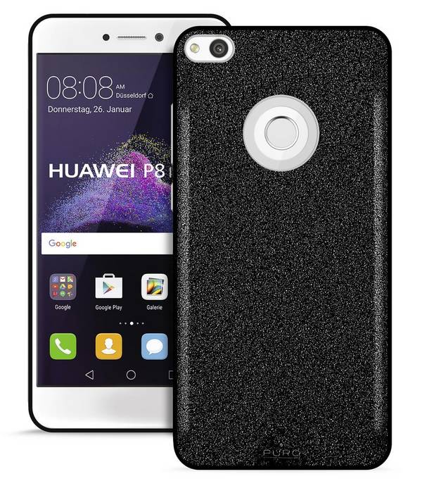 Shine Cover Schwarz für Huawei P8 Lite 2017