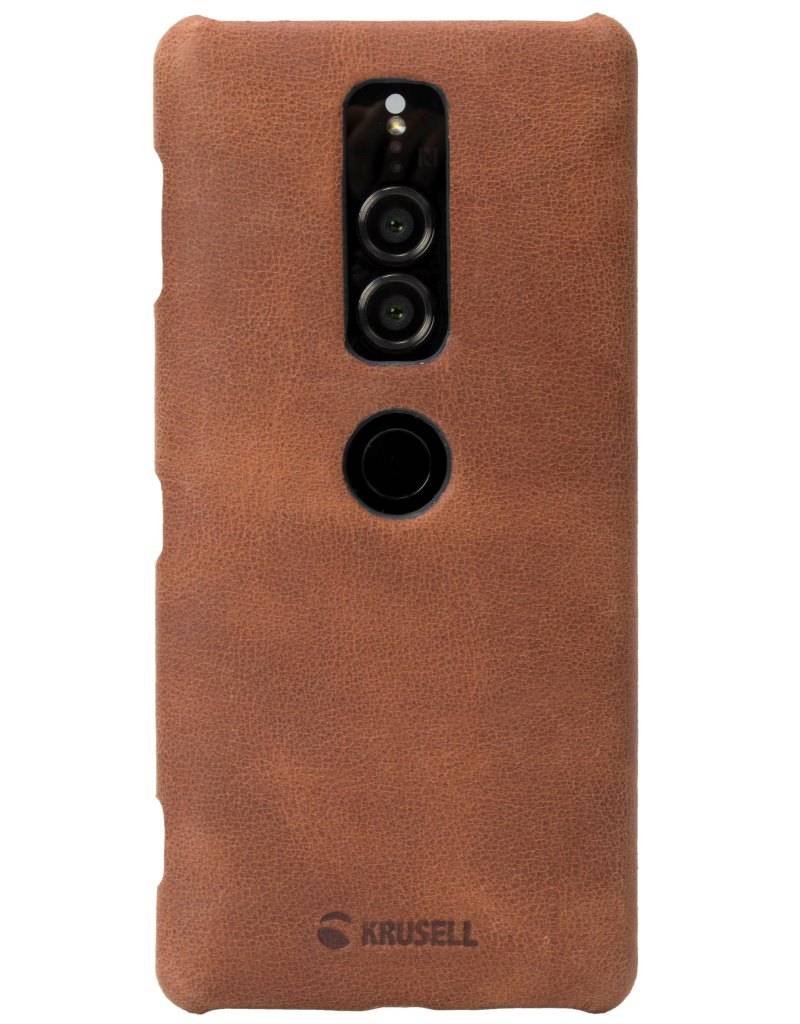 Sunne Cover Cognac für Sony Xperia XZ2 Premium-1