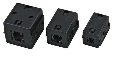 Ferrit-Ringkern 10,0mm, schwarz, eckig Multimedia Serielle und Paralelle Kabel und Adapter +-0