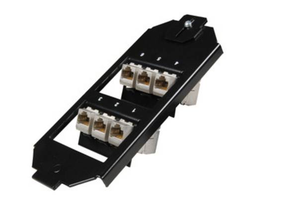 EFB ELEKTRONIK - EFB-Elektronik - Bodentank-Adapterplatte - Schwarz, RAL 9005