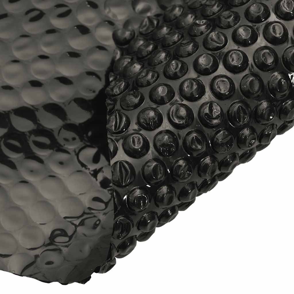 vidaXL Rechteckige Poolabdeckung 1200x600 cm PE Schwarz-1