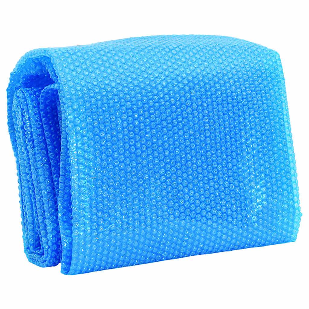 vidaXL Rechteckige Poolabdeckung 600x400 cm PE Blau-2