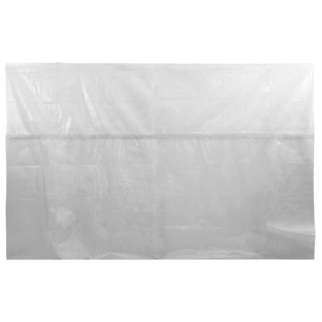 vidaXL Treibende Pool-Solarplane PE 450x220 cm Grau-3