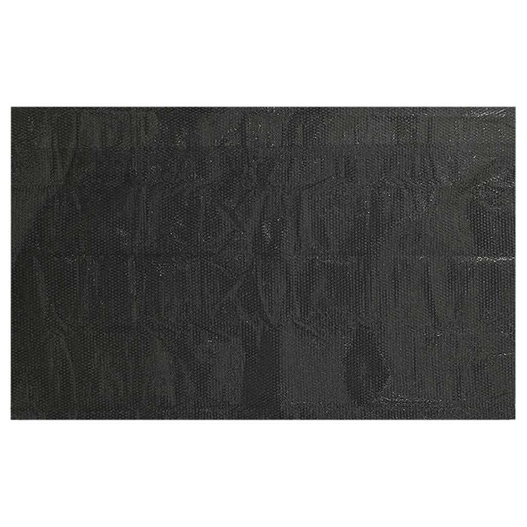 vidaXL Rechteckige Poolabdeckung 1200x600 cm PE Schwarz-2