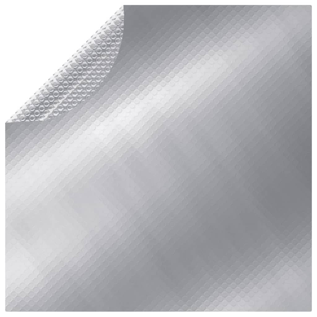 Poolabdeckung Silbern 488 cm PE-0