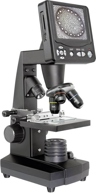 LCD-Digital-Mikroskop mit USB-Anschluss und Slot für eine SD-Karte