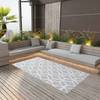 vidaXL Outdoor-Teppich ARAKIL Grau 120x180 cm PP