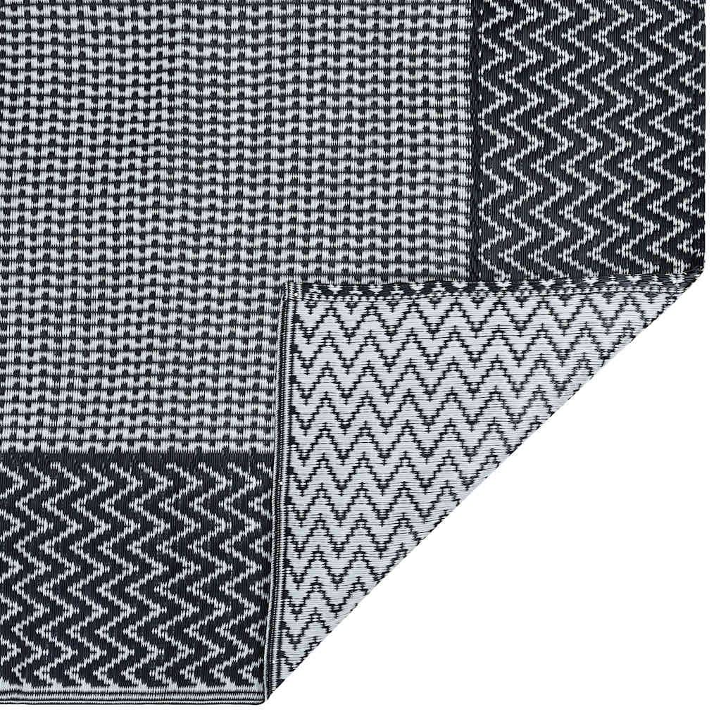 vidaXL Outdoor-Teppich ARAKIL Grau 190x290 cm PP-2