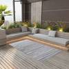 vidaXL Outdoor-Teppich ARAKIL Grau 120x180 cm PP