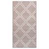 vidaXL Outdoor-Teppich ARAKIL Braun 190x290 cm PP