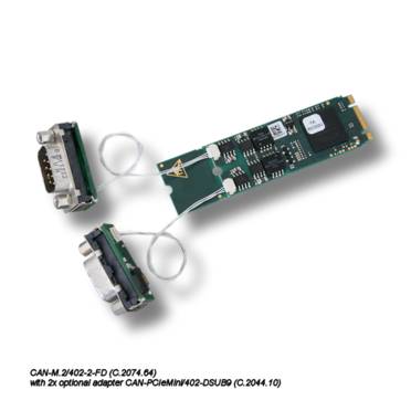 esd CAN-M.2/402-2-FD - M.2-Karte mit 2 CAN FD Ports-0
