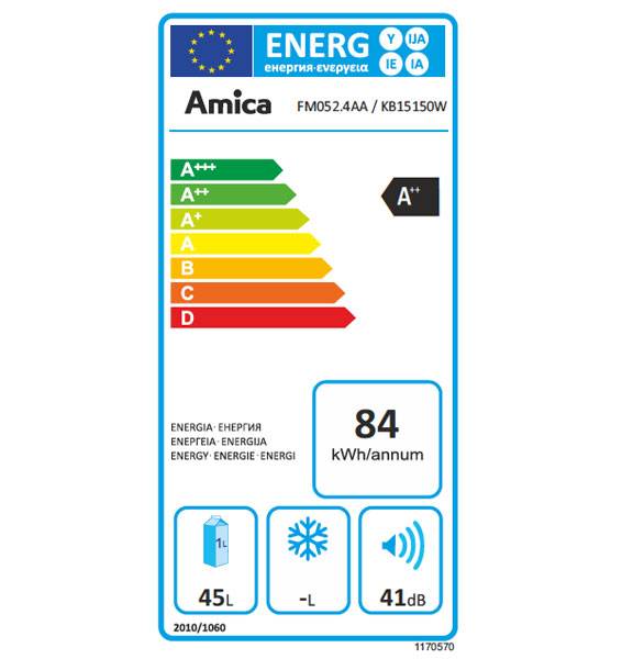 Amica KB 15150 W Kühlbox mit Kaltlagerfach Weiß-1