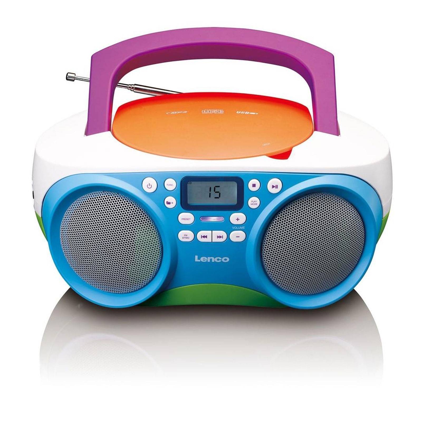 Lenco SCD-41 - Kids - Ghettoblaster - Multicolor-1