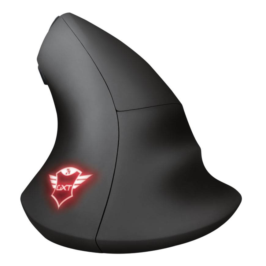 Trust Gaming GXT 144 Rexx Vertikale Gaming-Maus - Schwarz 22991-2