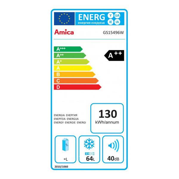 Amica Gefriergerät 60L GS 15496 W-1