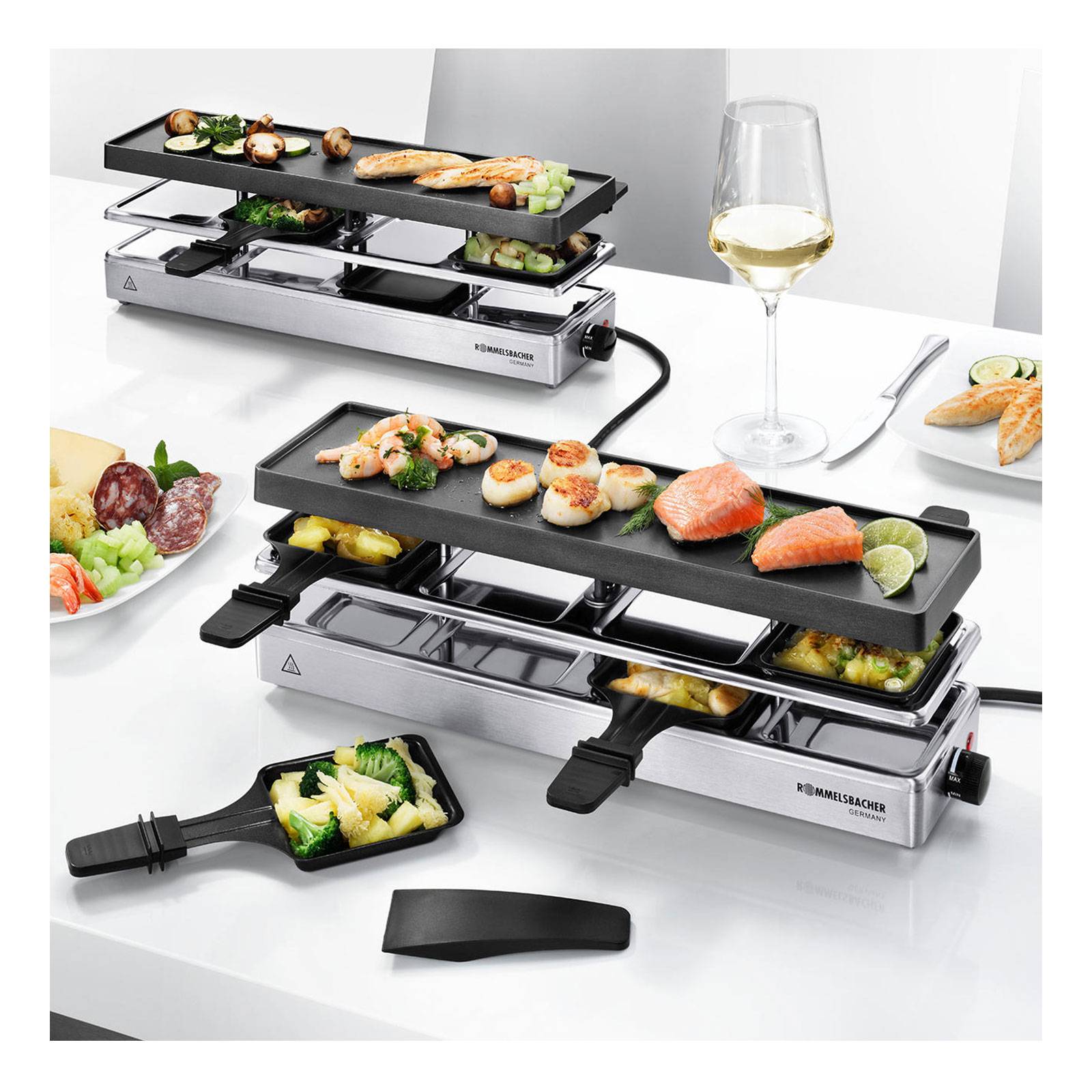 Rommelsbacher RC 1600, 795 W, 230 V, 435 mm, 408 mm, 135 mm, 4,5 kg-1
