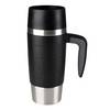 Emsa TRAVEL MUG Handle Isolierbecher, 360ml, Schwarz