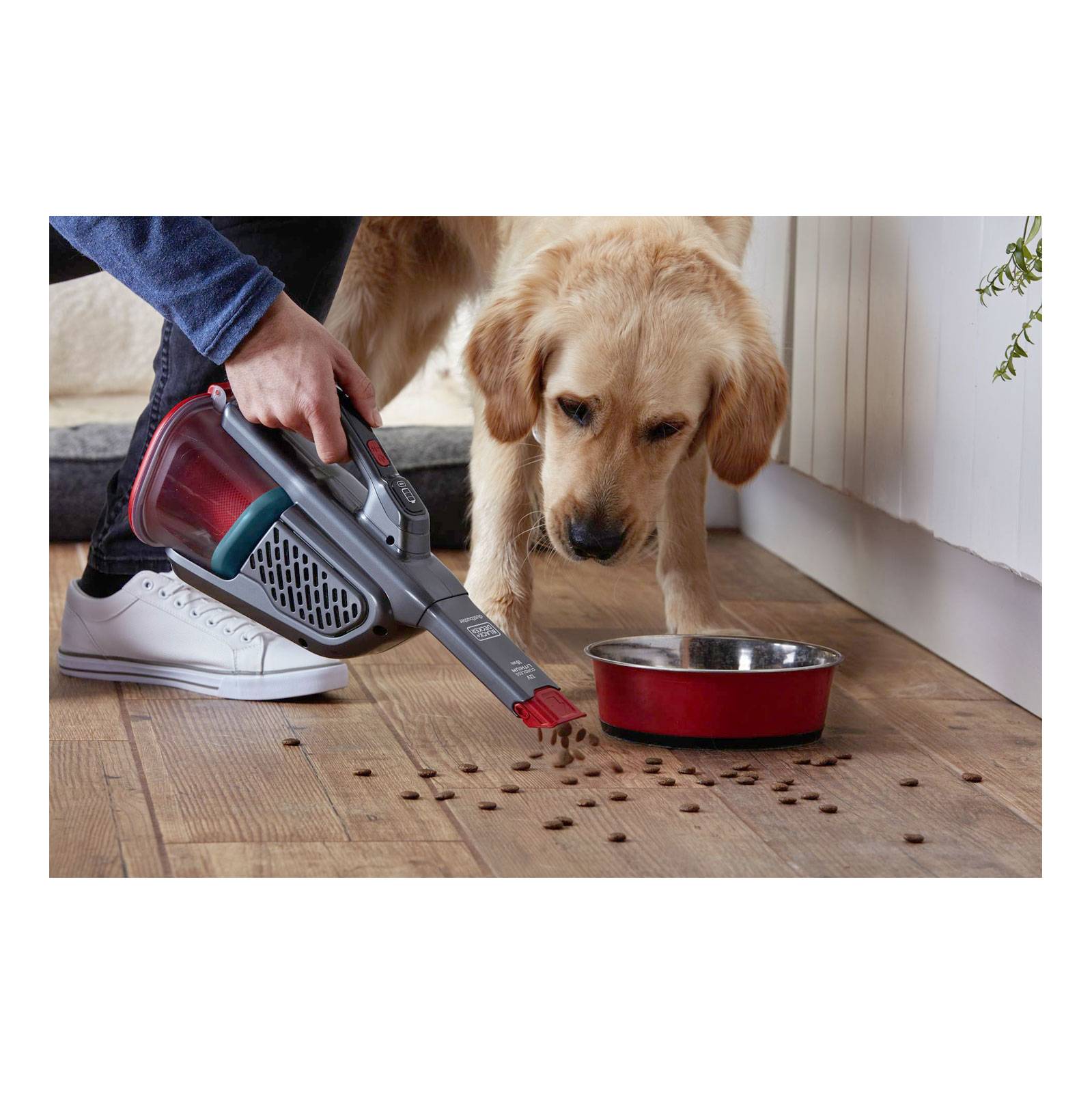 Black+Decker Lithium Dustbuster BHHV315B mit Cyclonic Action – 12V Akku Handstaubsauger mit-2