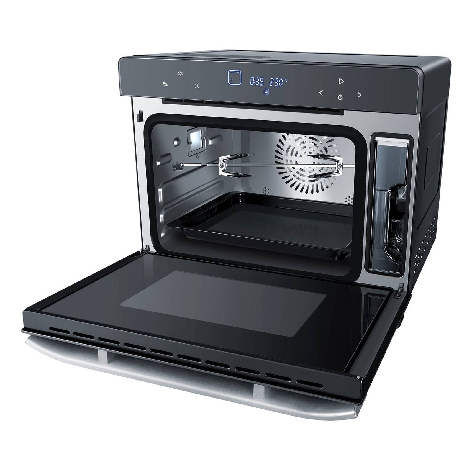 Steba DG 40, Klein, 37 l, 3 Regale, 2400 W, Schwarz, Berührung-2