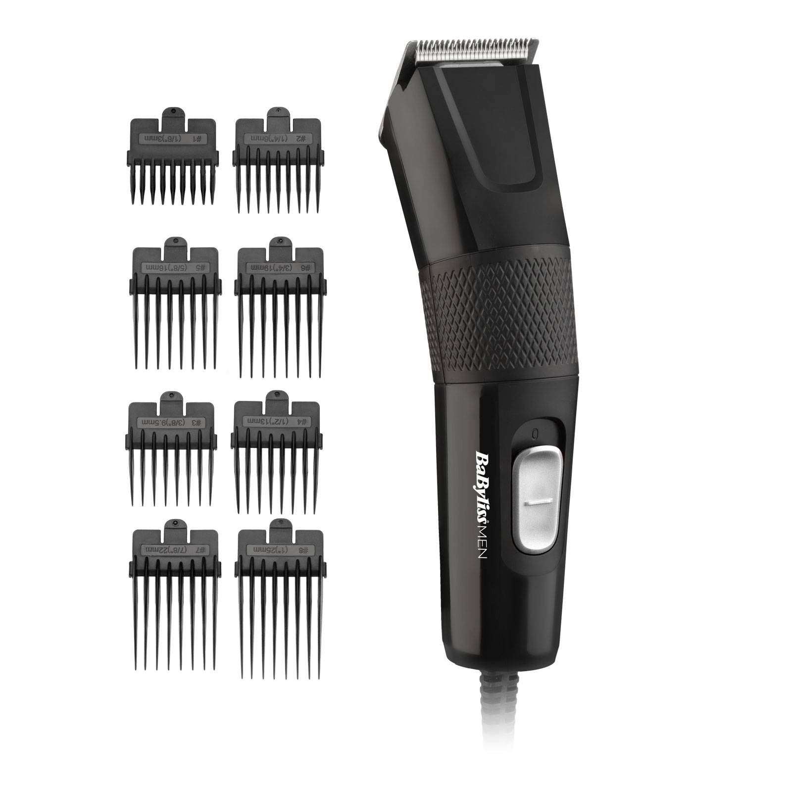 BaByliss E756E, Schwarz, 0,5 mm, 2,5 cm, Edelstahl, AC, 2 m-0