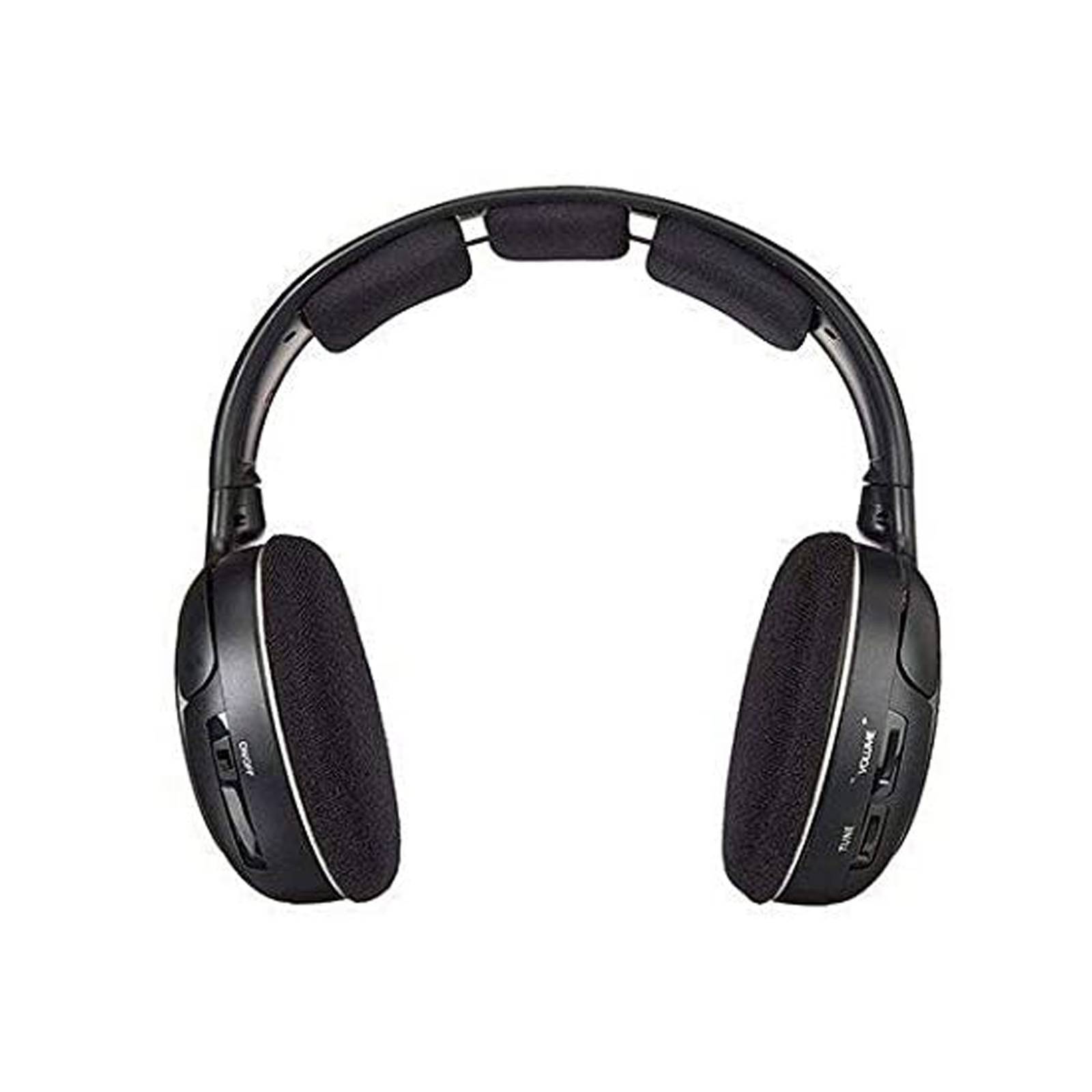 Sennheiser RS 120-II Over Ear Kopfhörer Funk, kabelgebunden Schwarz, Silber Lautstärkeregelung-1