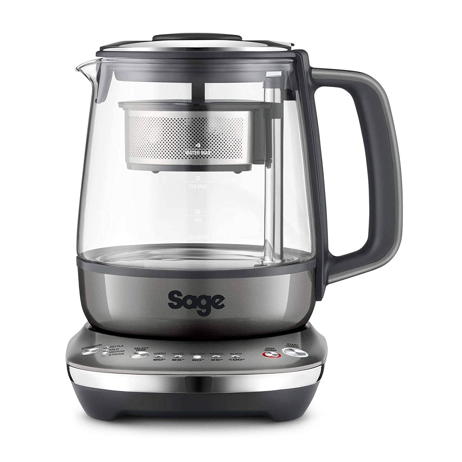 Sage Teekocher The Tea Maker Compact smoked hickory-2