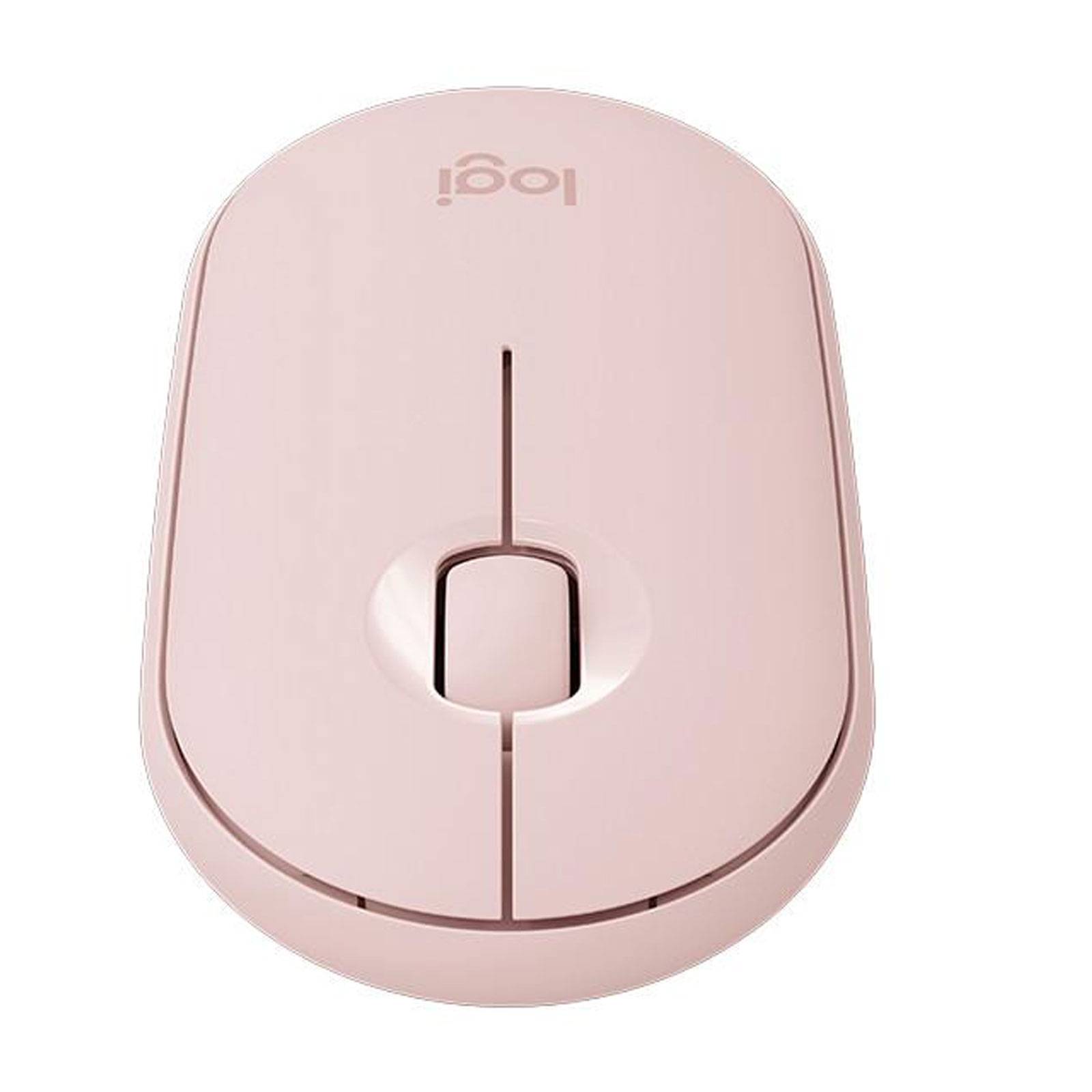 Logitech Pebble M350 Maus Bluetooth®, Funk Optisch Rosa 3 Tasten 1000 dpi Geräuscharme Tasten-1