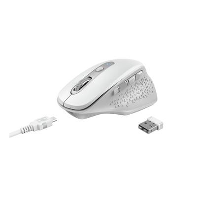 TRUST Ozaa Rechargeable Mouse White