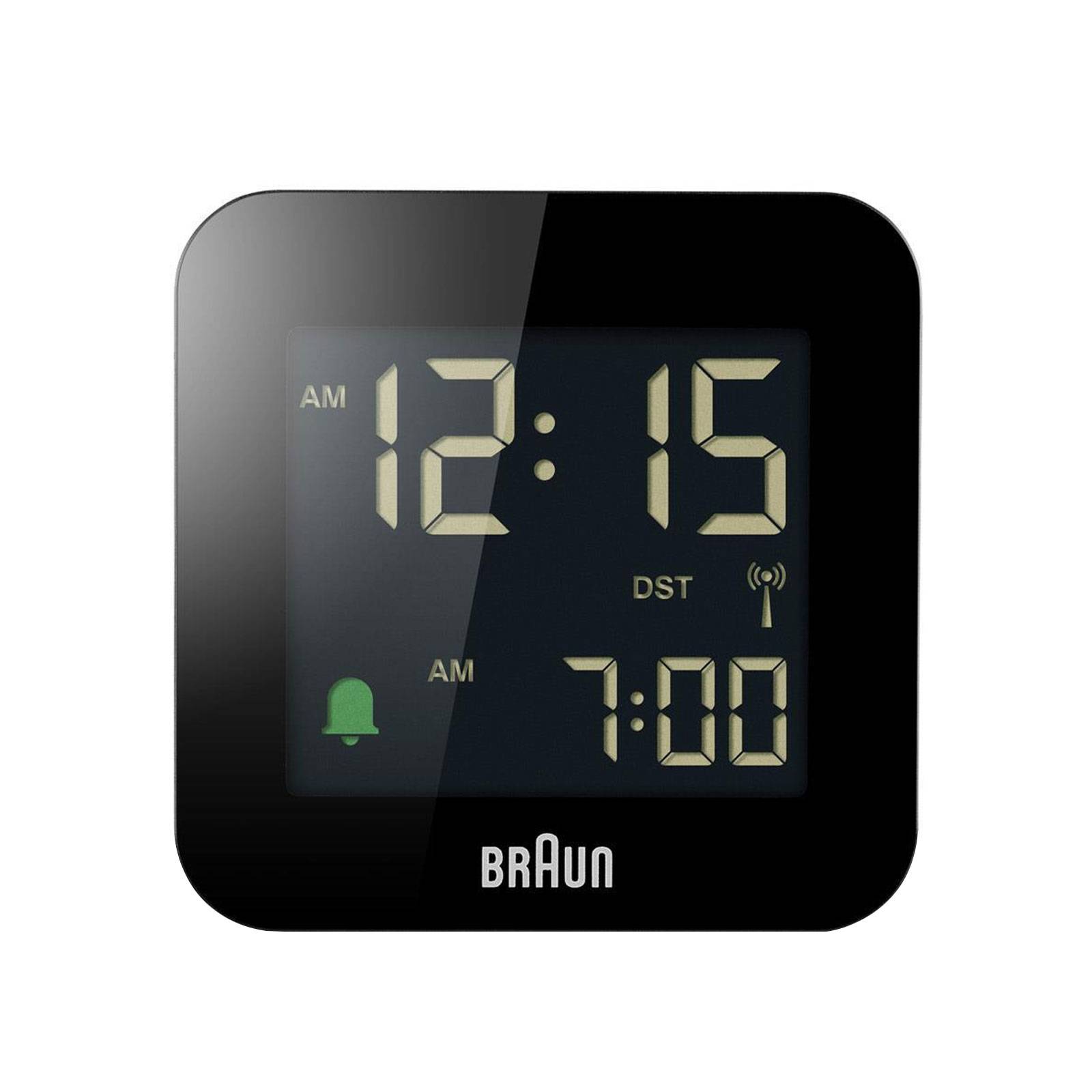 BRAUN - BC 08 B-DCF Funkwecker Multiband schwarz-1