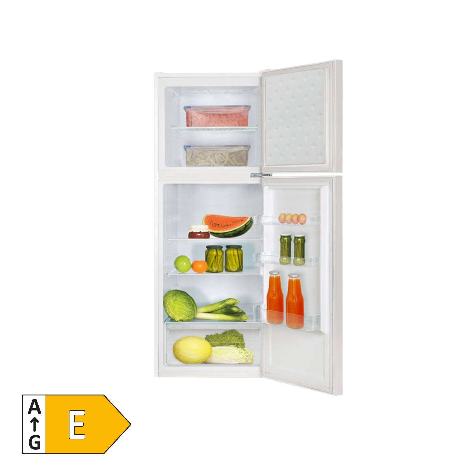 Amica DT 374 160 W Doppeltürkühlschrank-2