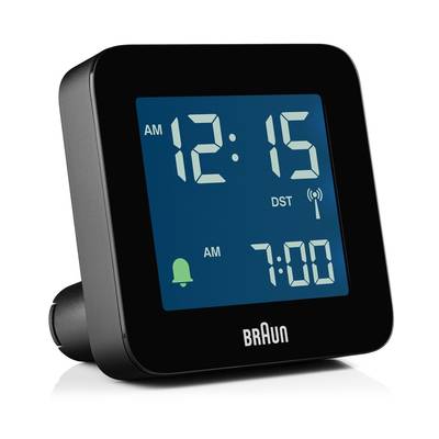 Braun 67018 Funkwecker digital schwarz-0