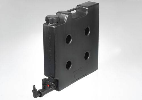 Raumsparkanister mit Ablasshahn, elektrisch leitfähig, 5 Liter Volumen-0