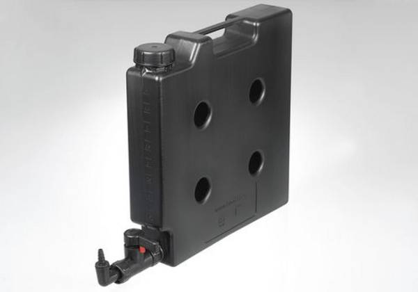 Raumsparkanister mit Ablasshahn, elektrisch leitfähig, 5 Liter Volumen