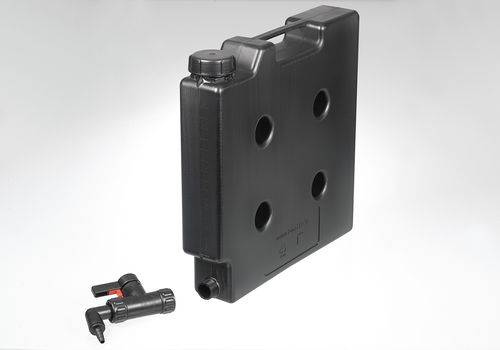 Raumsparkanister mit Ablasshahn, elektrisch leitfähig, 5 Liter Volumen-1
