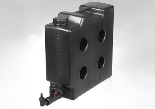 Raumsparkanister mit Ablasshahn, elektrisch leitfähig, 10 Liter Volumen-0