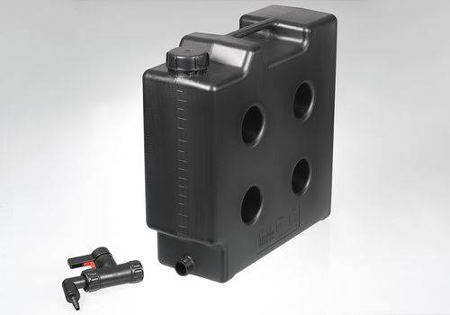 Raumsparkanister mit Ablasshahn, elektrisch leitfähig, 10 Liter Volumen-2