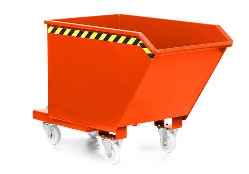 R+R Industrietechnik Universalkipper Typ RUK-50 780x1400x680mm 500dm³ RAL 2004 Reinorange-2