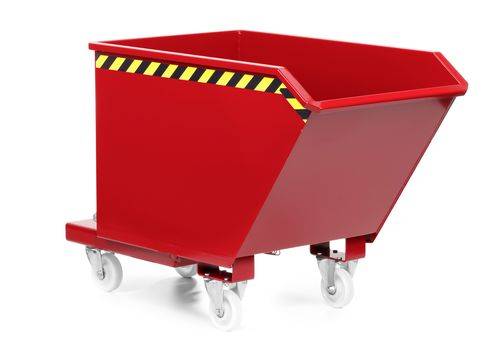 R+R Industrietechnik Universalkipper Typ RUK-125 1130x1570x980mm 1250dm³ RAL 3000 Feuerrot-3