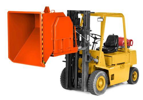 R+R Industrietechnik Schwerlastkipper Typ RMK-120 1640x1330x1030mm 1200dm³ RAL 2004 Reinorange-1