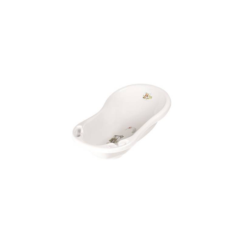 keeeper Winnie Ergonomische Babywanne mit Stöpsel, Ab 0 bis ca. 12 Monate, 84 cm, Maria,