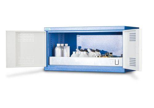 Chemikalien-Hängeschrank Mini Breite 1000 mm, Typ CS 100-0