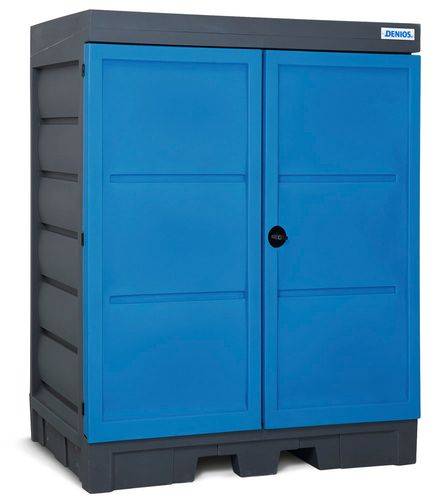 Gefahrstoff-Depot aus PE, HxBxT 1.980 x 1.560 x 1.080 mm, 2x 200 l-1