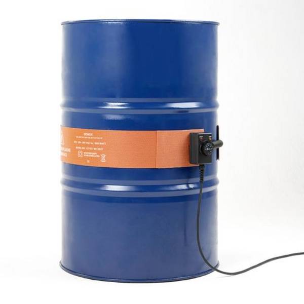 Flexibler Heizgürtel für 200-Liter-Fässer, mit Blindthermostat