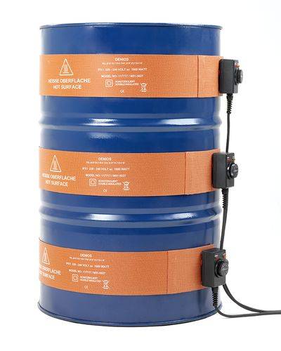 Flexibler Heizgürtel für 200-Liter-Fässer, mit Blindthermostat-1