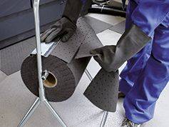DENSORB Universalbindemittel Vlies Rolle zum Aufsaugen, Economy Single, heavy, 38 cm x 45 m, 1 Stück-1