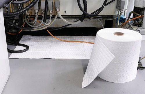 DENSORB Ölbindemittel Vlies Rolle zum Aufsaugen, Economy Triple, light, 3-lagig, 38 cm x 45 m-1