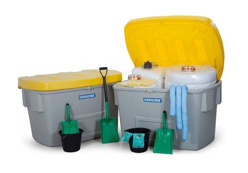 Notfall-Set ÖL MAXI XL in 2 Sicherheitsboxen, 1100 l, entspricht Oil Pollution Act von 1990 (OPA90)-0