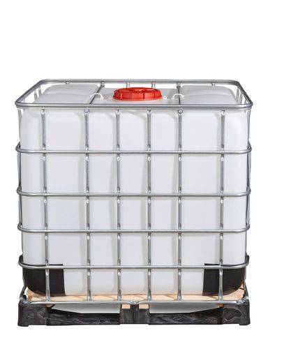 IBC Gefahrgut-Container, Composite-Palette, 1000 Liter, Öffnung NW225, Auslauf NW50-3