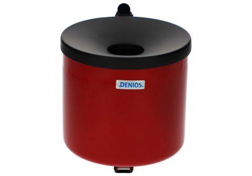 Selbstlöschender Wandascher, 2,4 Liter Volumen, rot-0